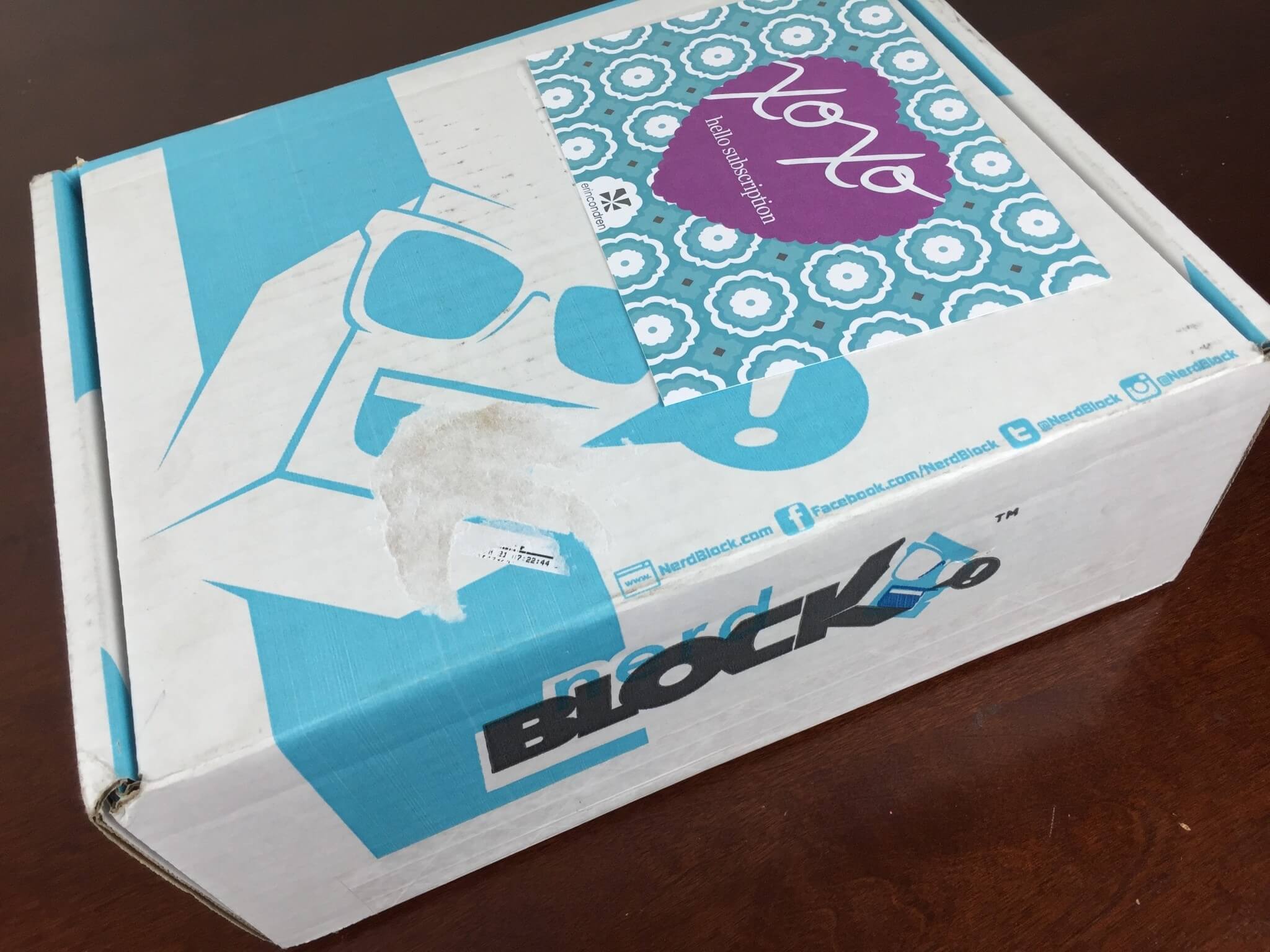 nerd block january 2016 box