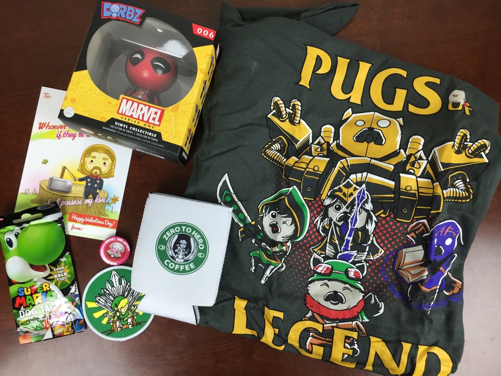 1Up Box January 2016 Subscription Box Review + Coupon Code – LEGEND