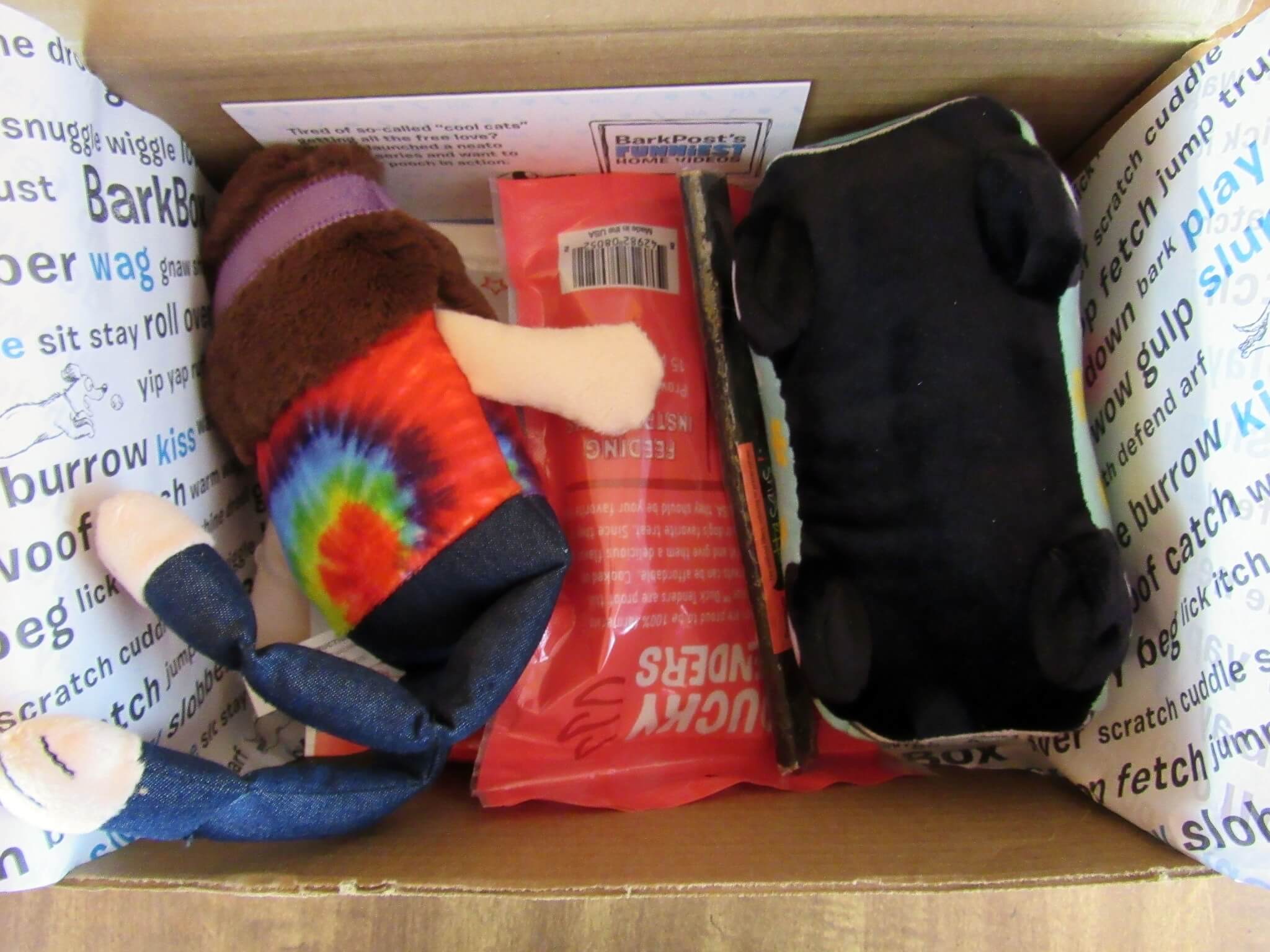 Barkbox Large Dog Box Review + Coupon - January 2016 - Hello