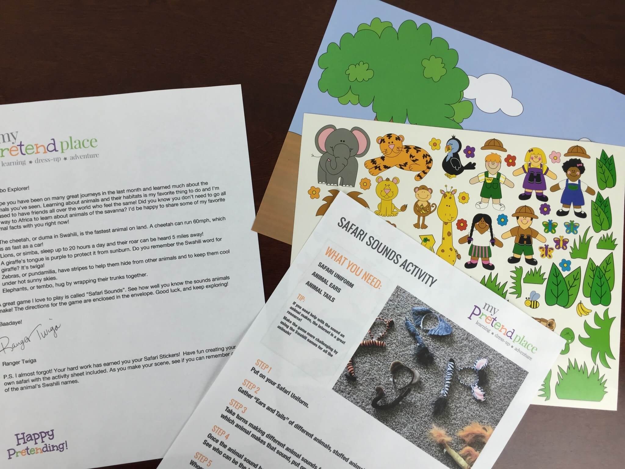 My Pretend Place Safari Dress-Up Box Month 2 Review & Coupon