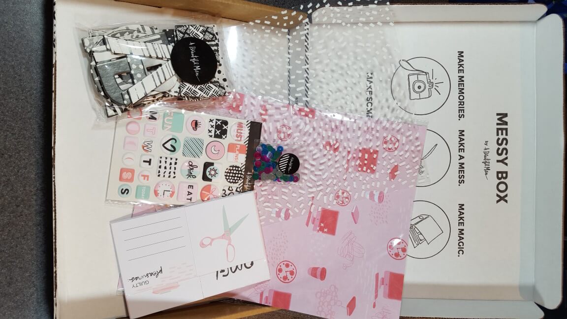 Messy Box January 2016 Subscription Box Review