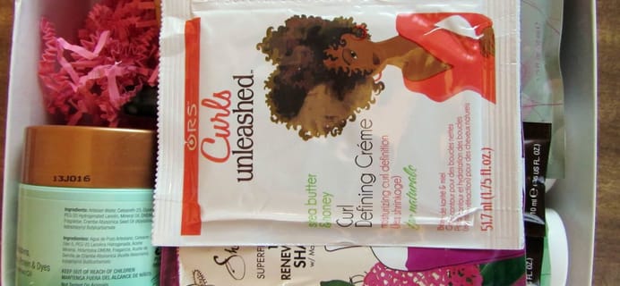CurlKit January 2016 Subscription Box Review & Coupon