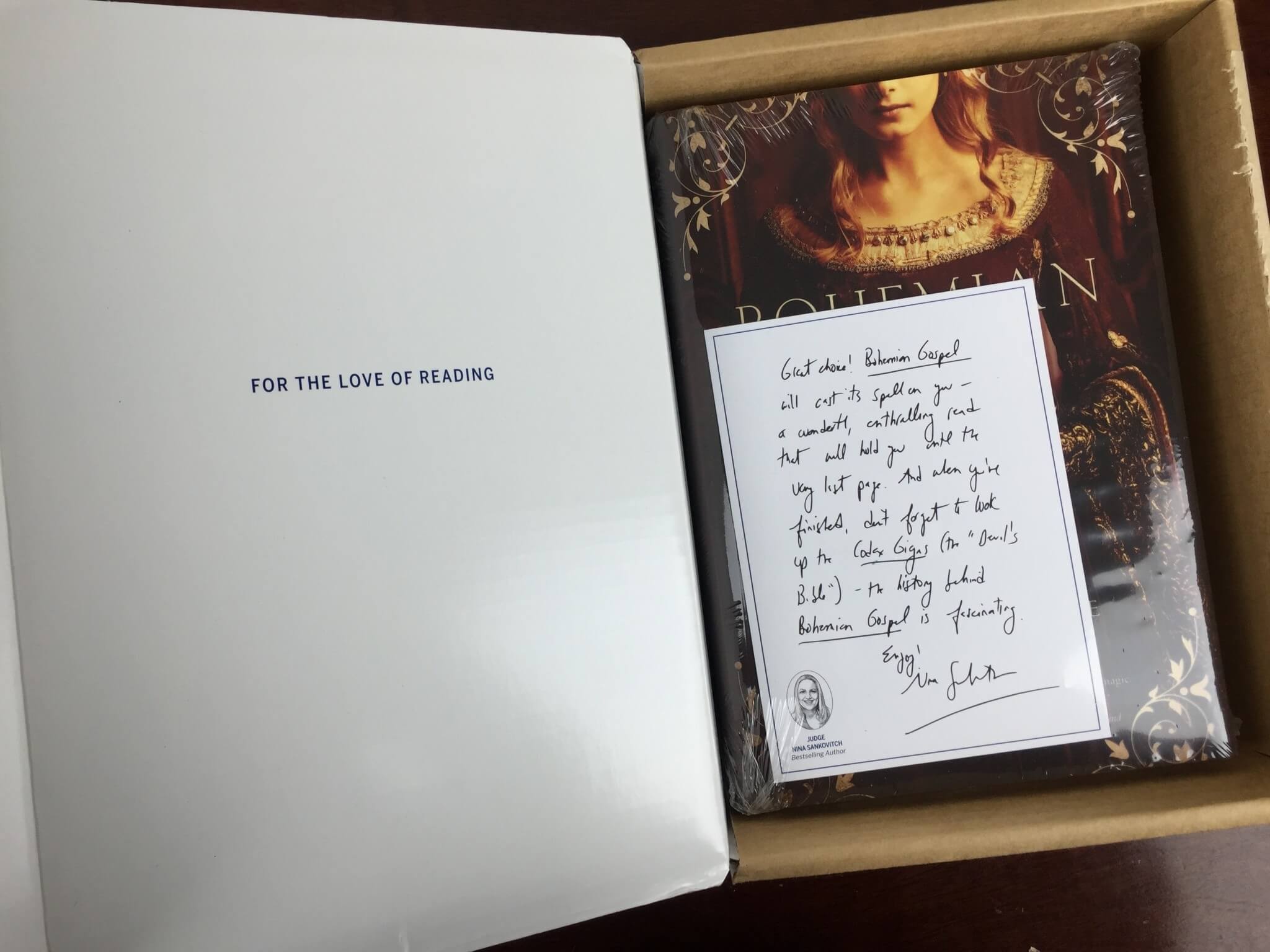 book of the month january 2016 unboxing