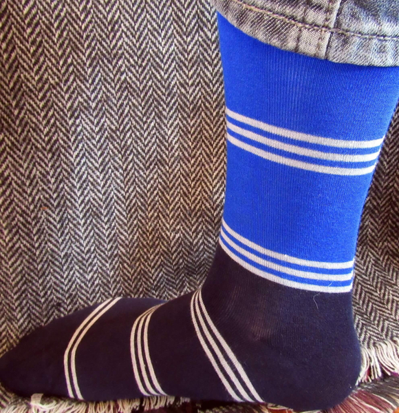 T modeling the sock