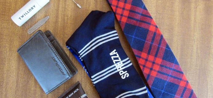 SprezzaBox January 2016 Men’s Subscription Box Review + Coupon