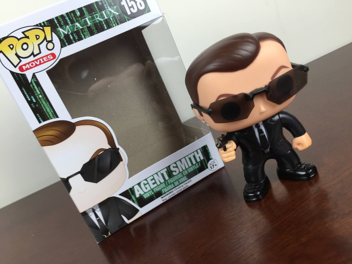 sci-fi block january 2016 agent smith funko