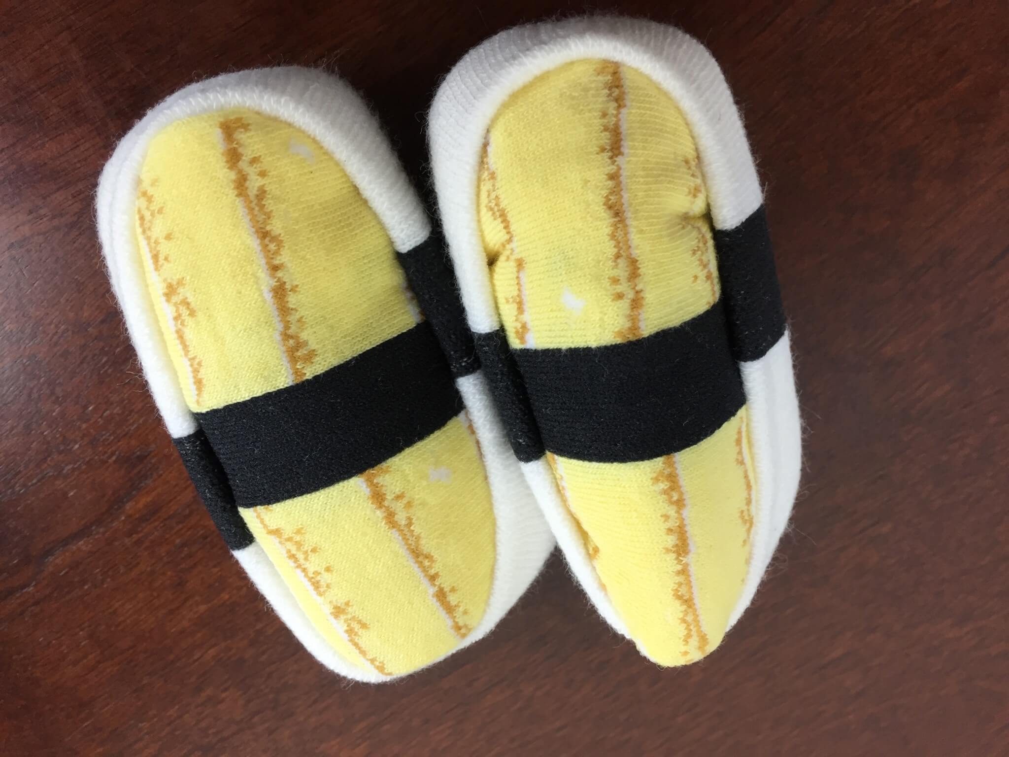 doki doki january 2016 sushi socks