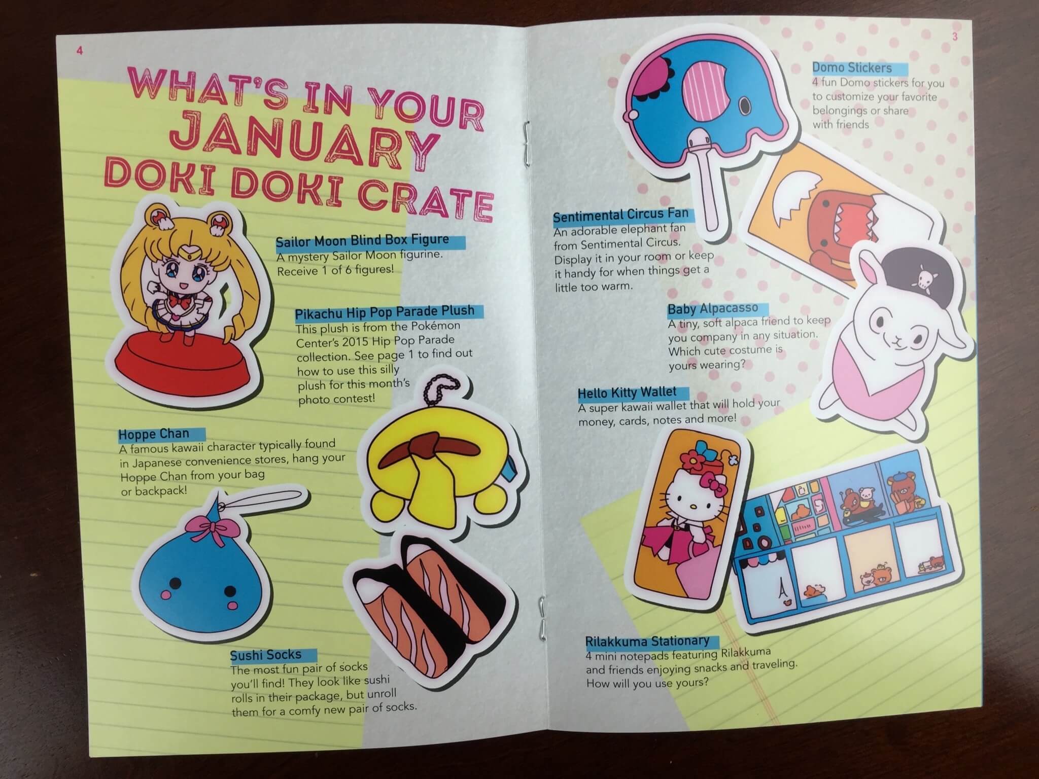 doki doki january 2016 info
