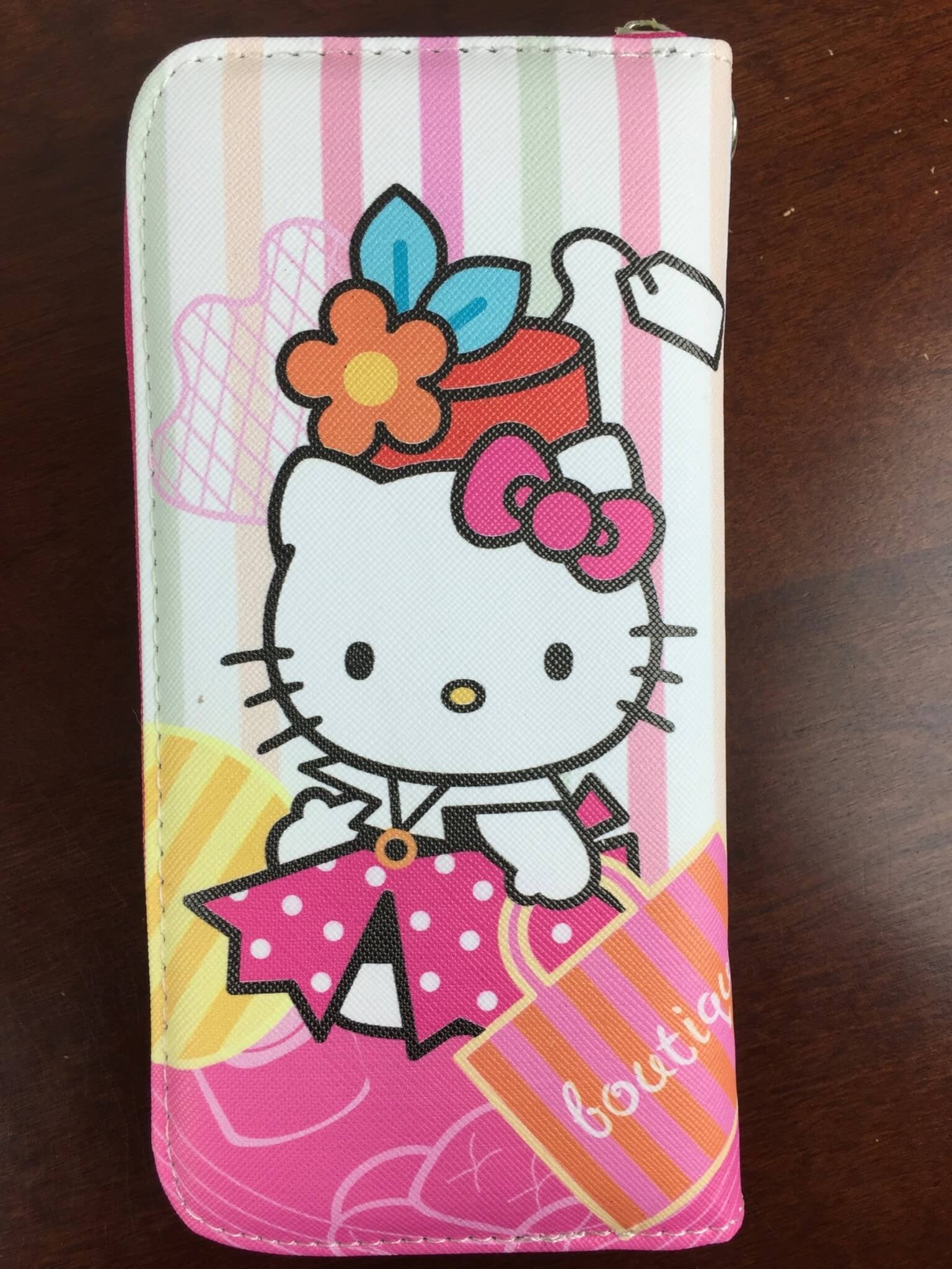 doki doki january 2016 hello kitty wallet