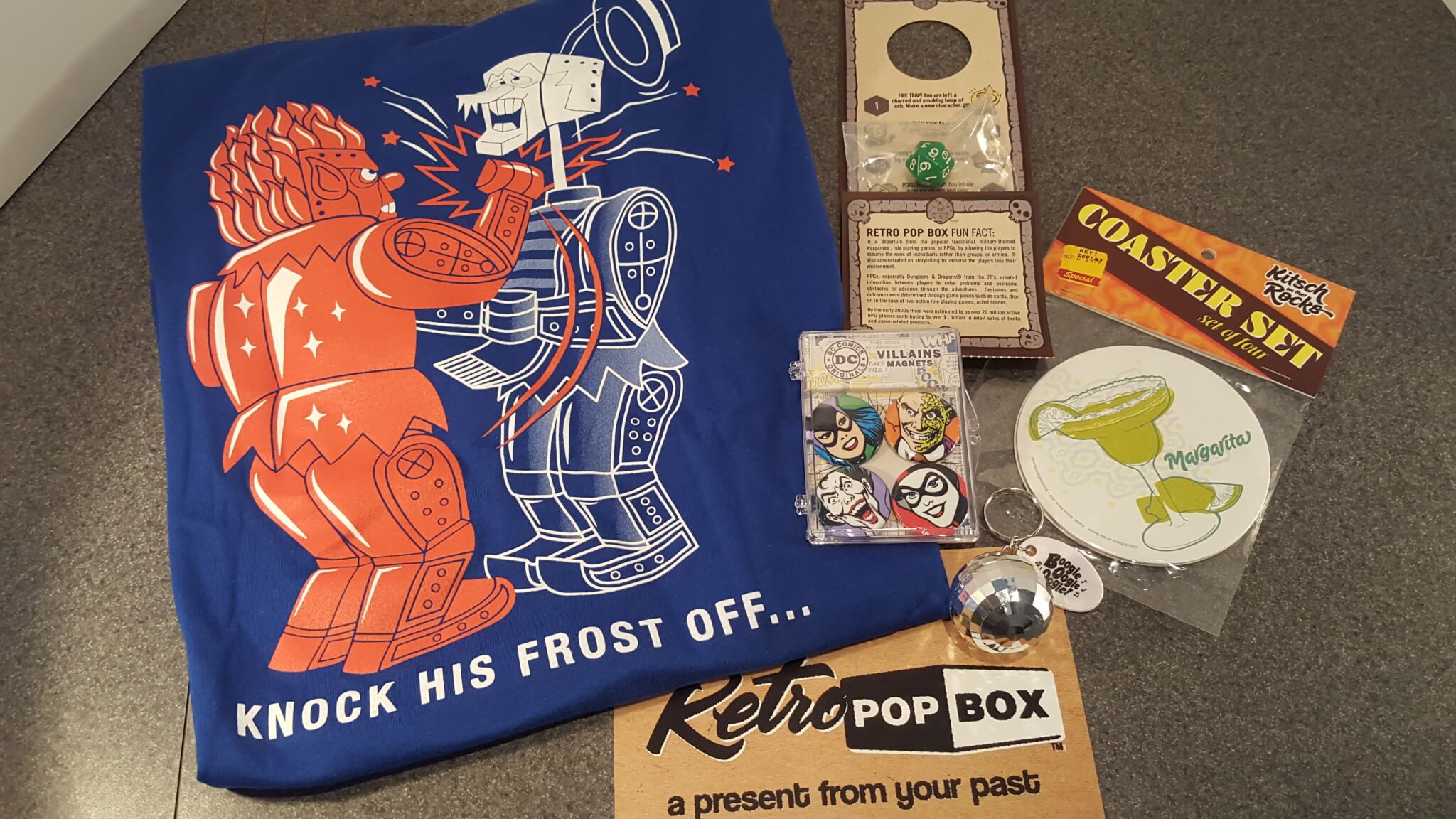 Retro Pop Box Subscription Box Review + Coupon – December 2015 70’s Box