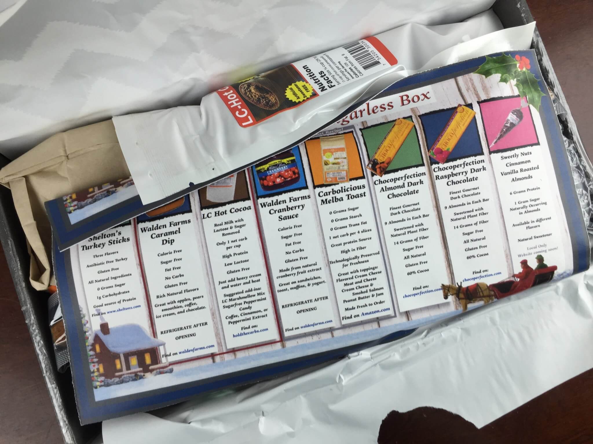 sugarless sensations december 2015 unboxing