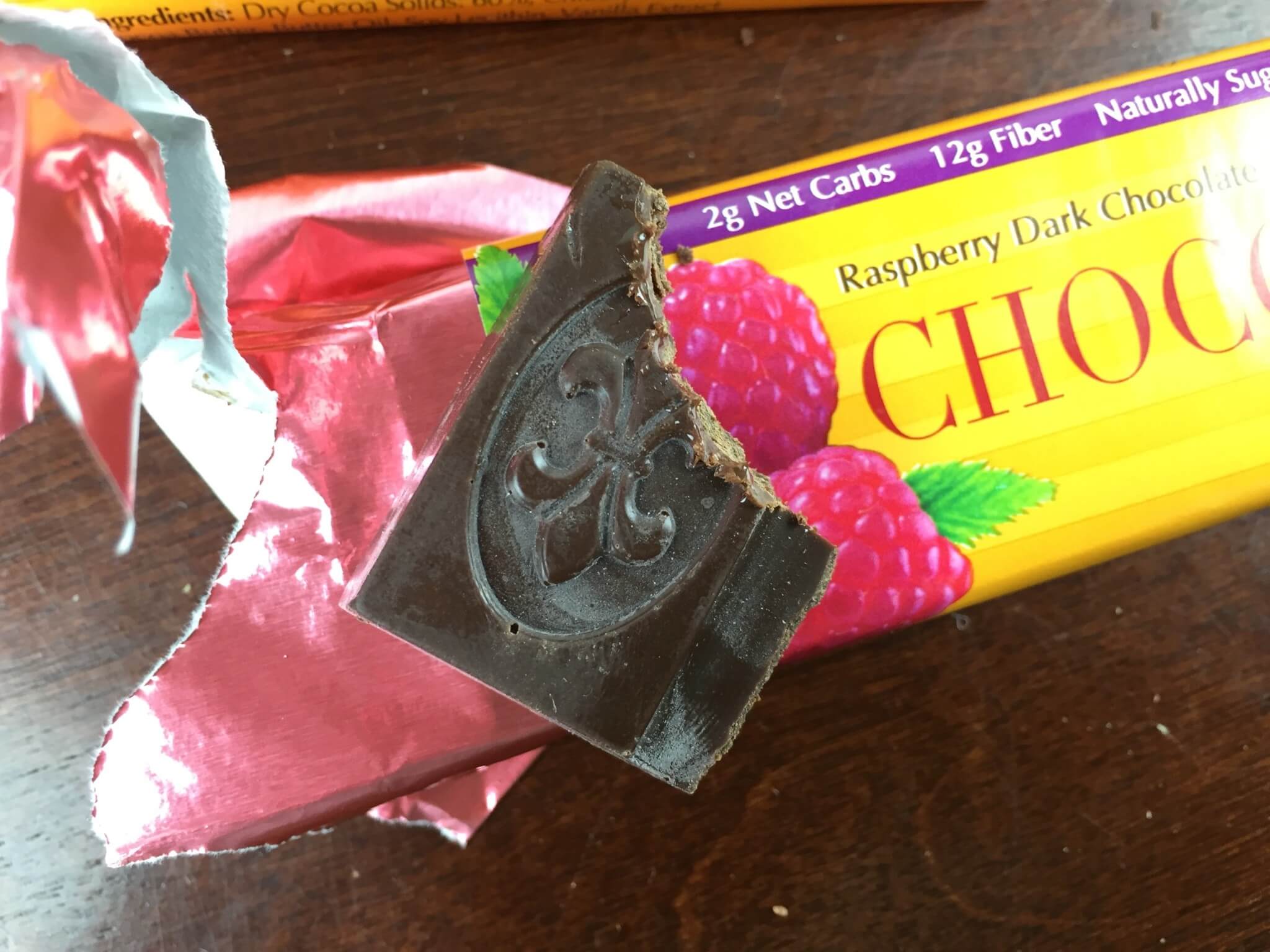 sugarless sensations december 2015 raspberry chocolate