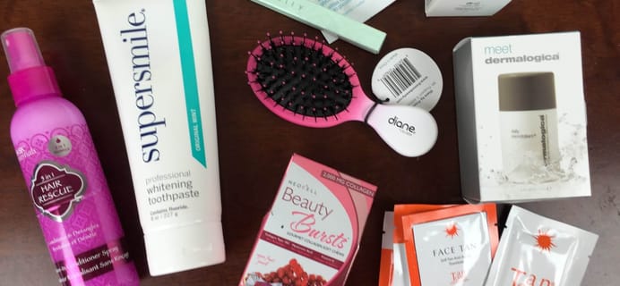January 2016 New Beauty Test Tube Subscription Box Review + Coupon + Giveaway