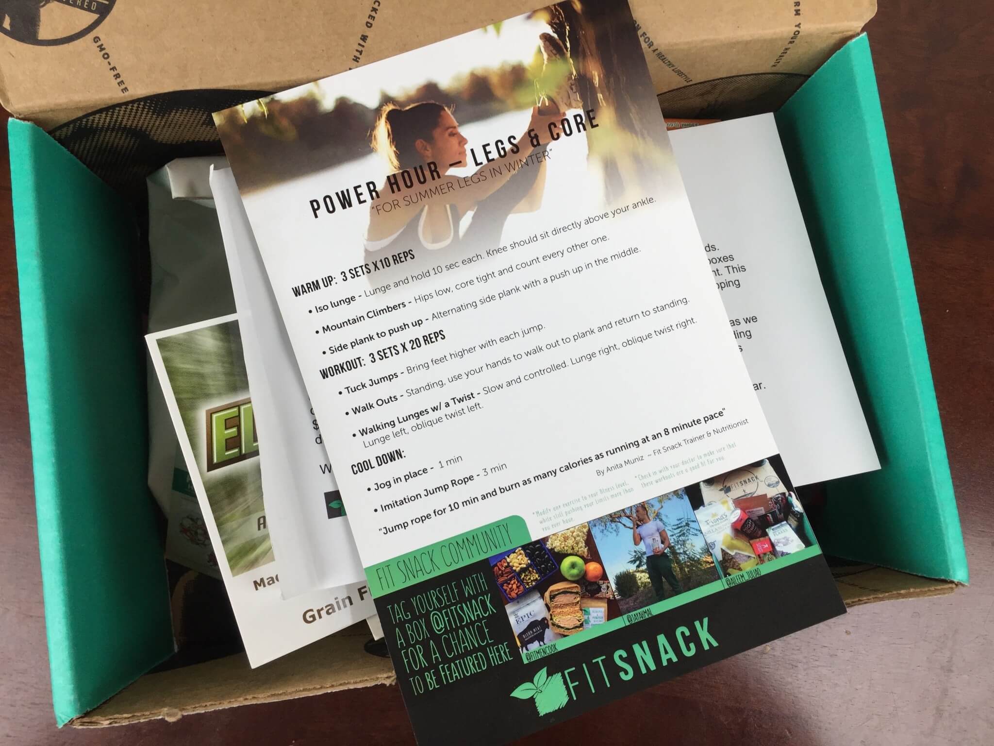 Fit Snack December 2015 Subscription Box Review & 50% Off Coupon