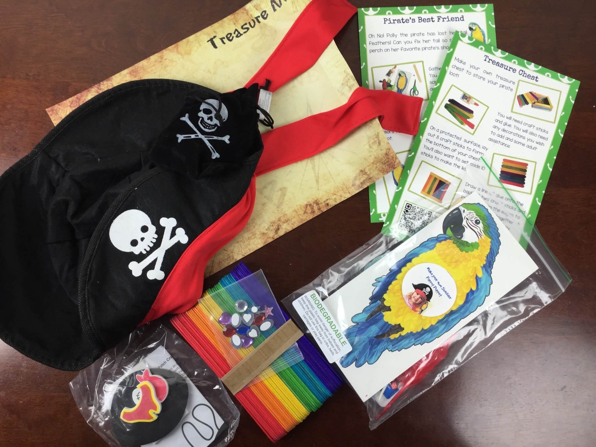 Bramble Box February 2016 Subscription Box Review + Coupon – Pirates