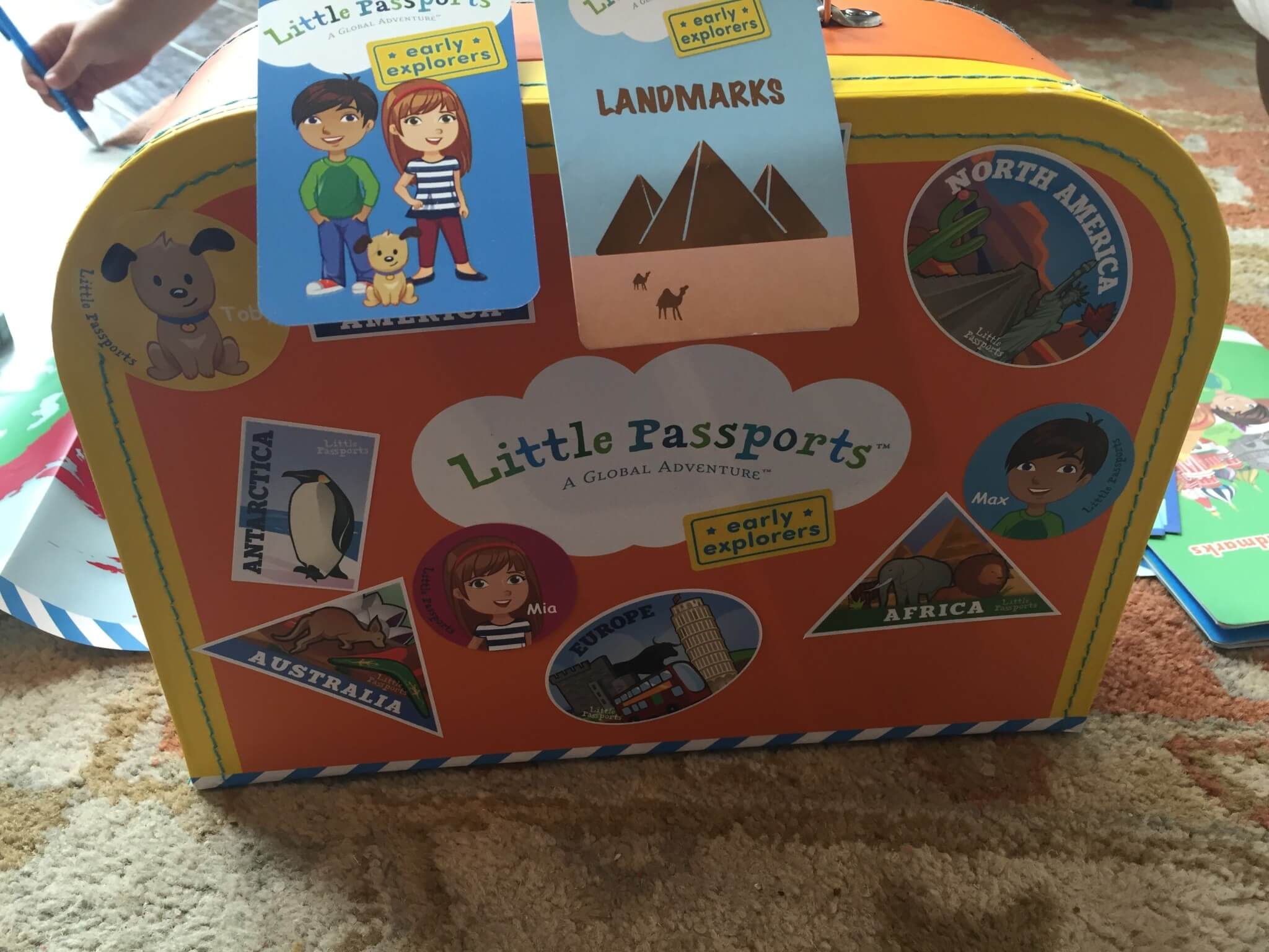 Little Passports Early Explorers Landmarks Kit Review – Month 2