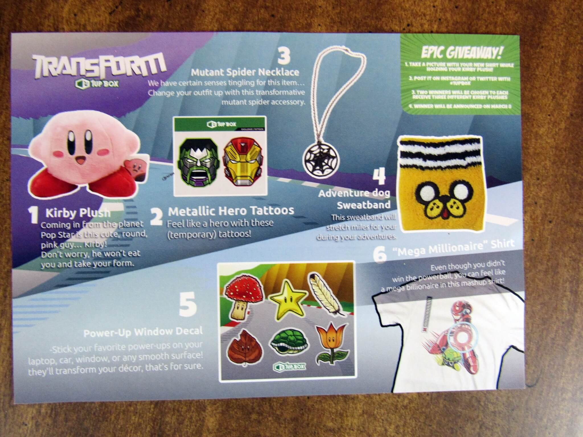 Information Card