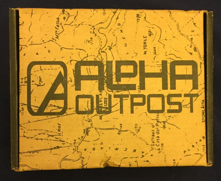 Alpha Outpost Subscription Box Review – January 2016