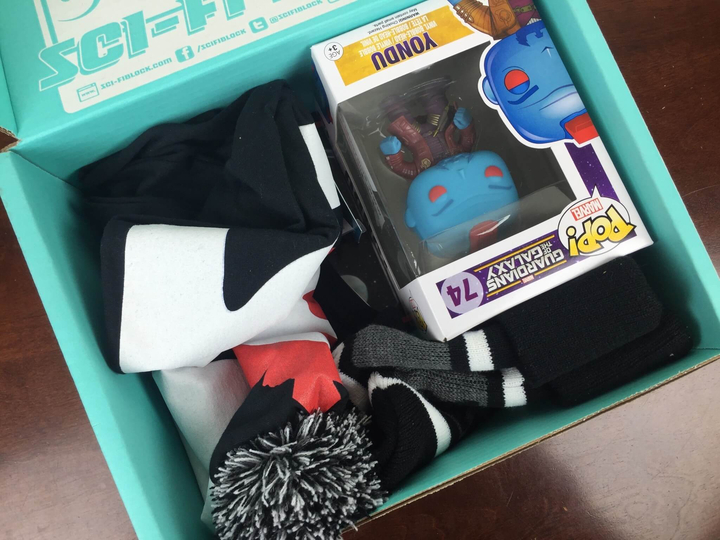 sci-fi block february 2016 unboxing