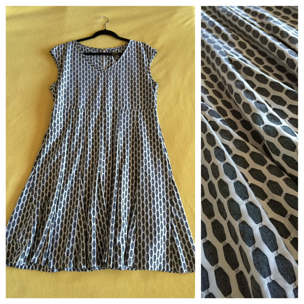 TaylorDressesFitandFlareDressinCirclePrint14WFlat
