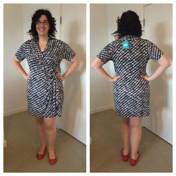 KarenKaneCascadePrintWrapDress1X