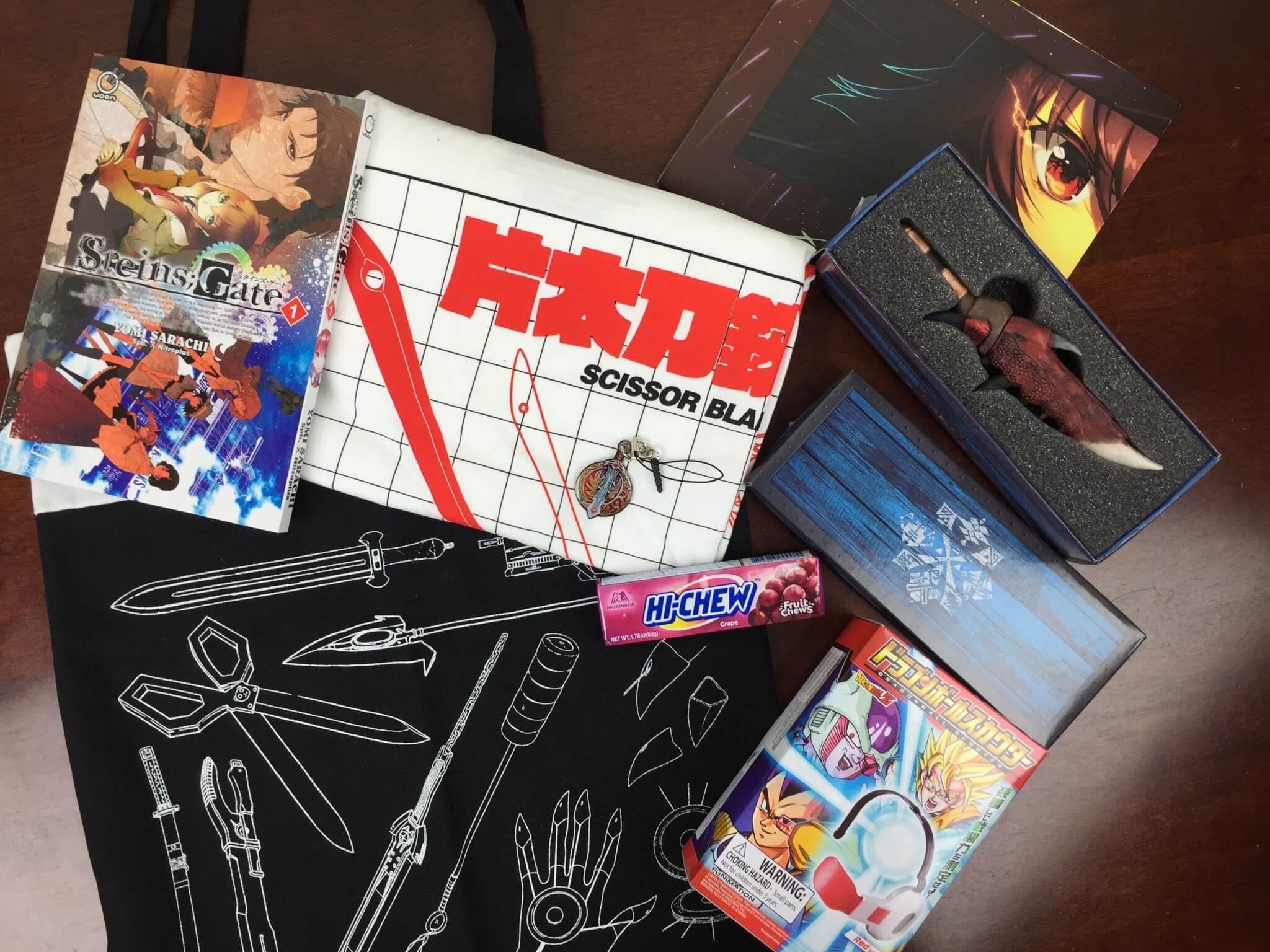 Loot Anime January 2016 Subscription Box Review & Coupons: EQUIP