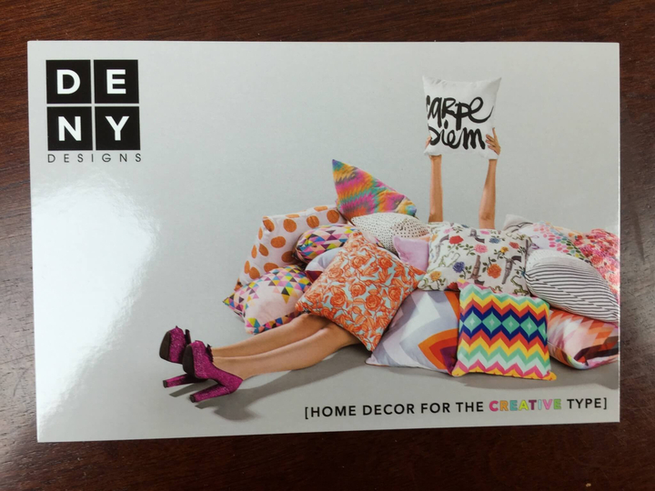 little lace box february 2016 deny designs pillows