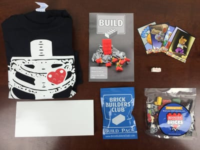 Brick Builders Club January 2016 Subscription Box Review