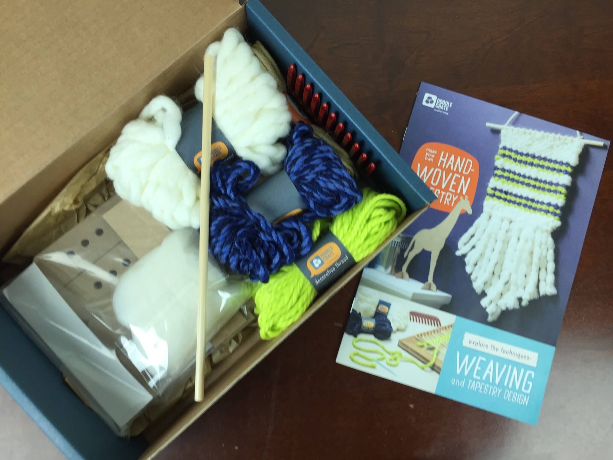 Doodle Crate Subscription Box Review & Coupon –   Loom Tapestry