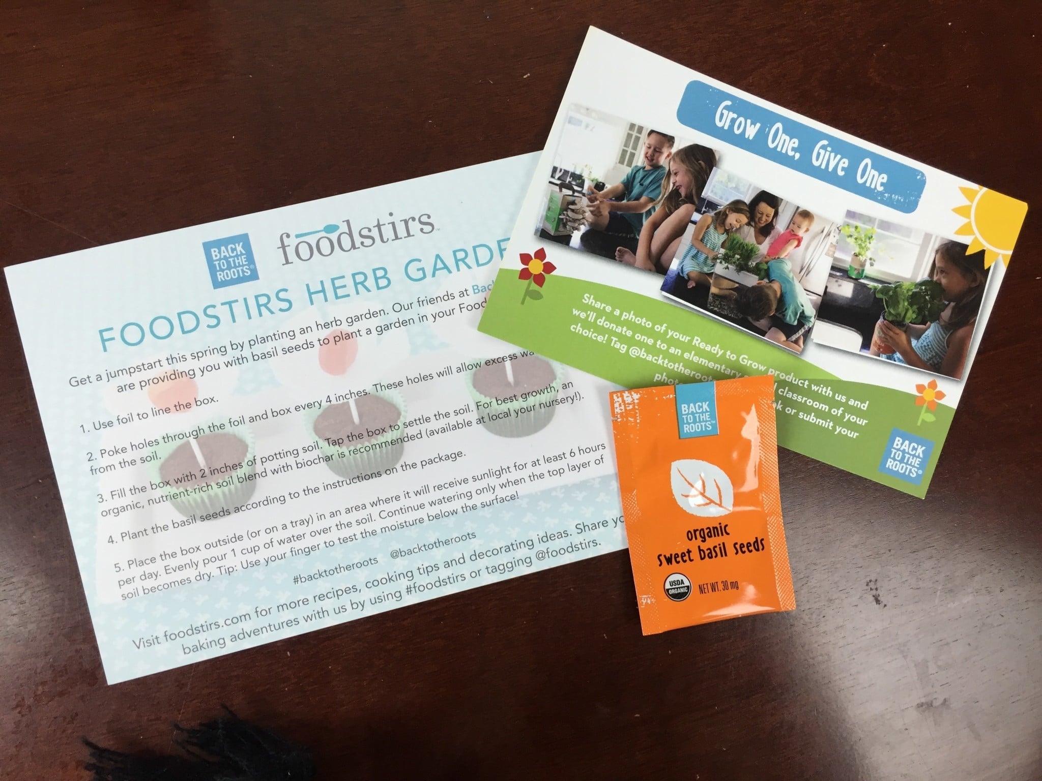 Foodstirs Box March 2016