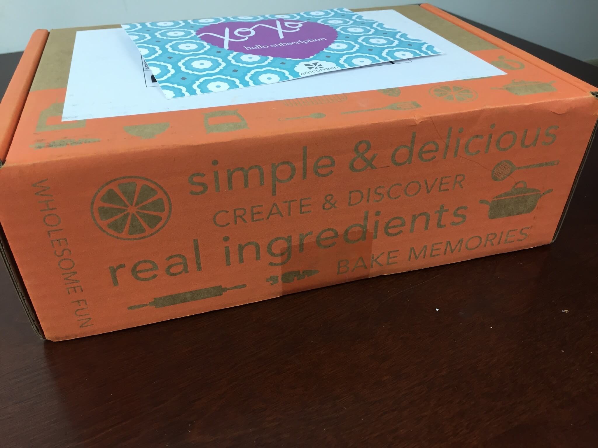 Foodstirs Box March 2016 box