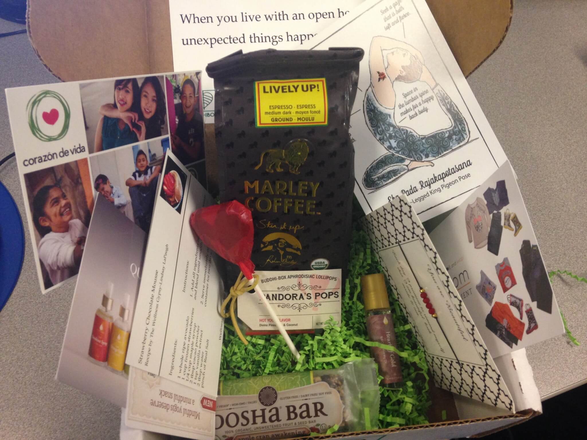 BuddhiBox Yoga Subscription Box Review – February 2016