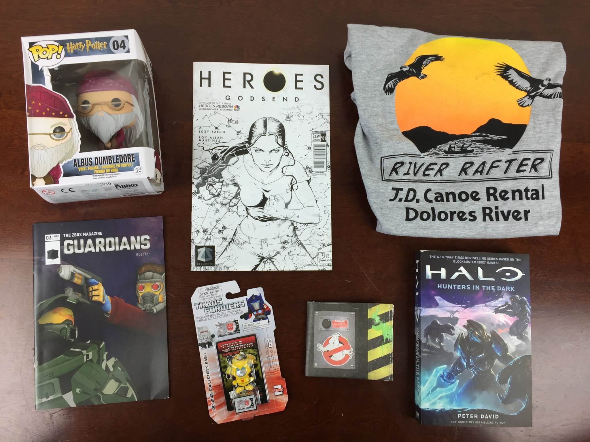 ZBOX March 2016 Subscription Box Review