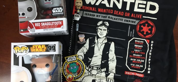 Smuggler’s Bounty March 2016 Subscription Box Review – CANTINA