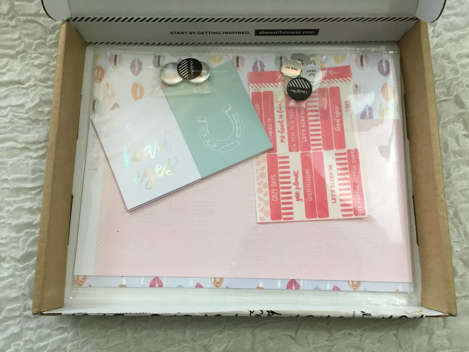 Messy Box March 2016 Subscription Box Review