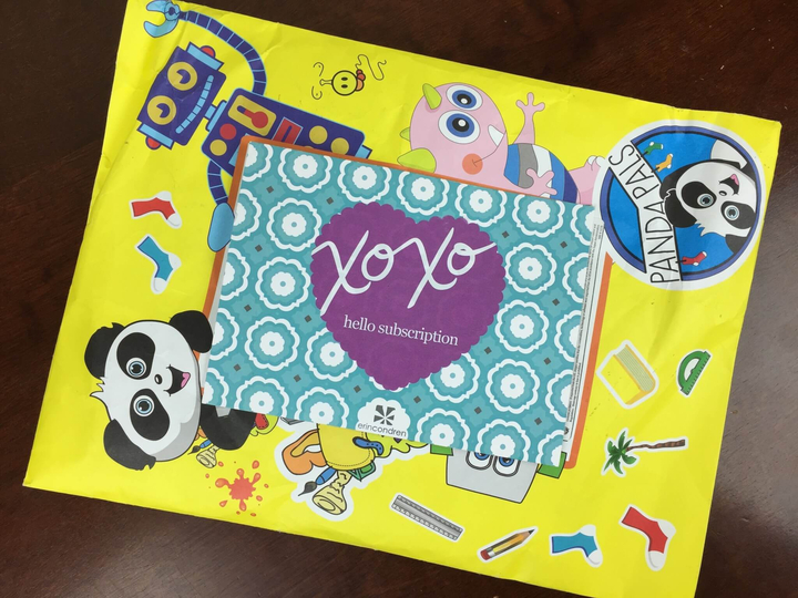 panda pals march 2016 box