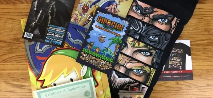 Geek Fuel March 2016 Subscription Box Review & Coupon