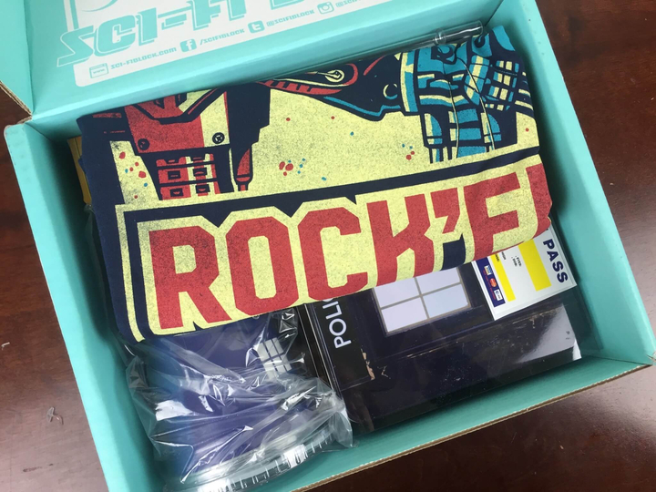 sci-fi block march 2016 unboxing