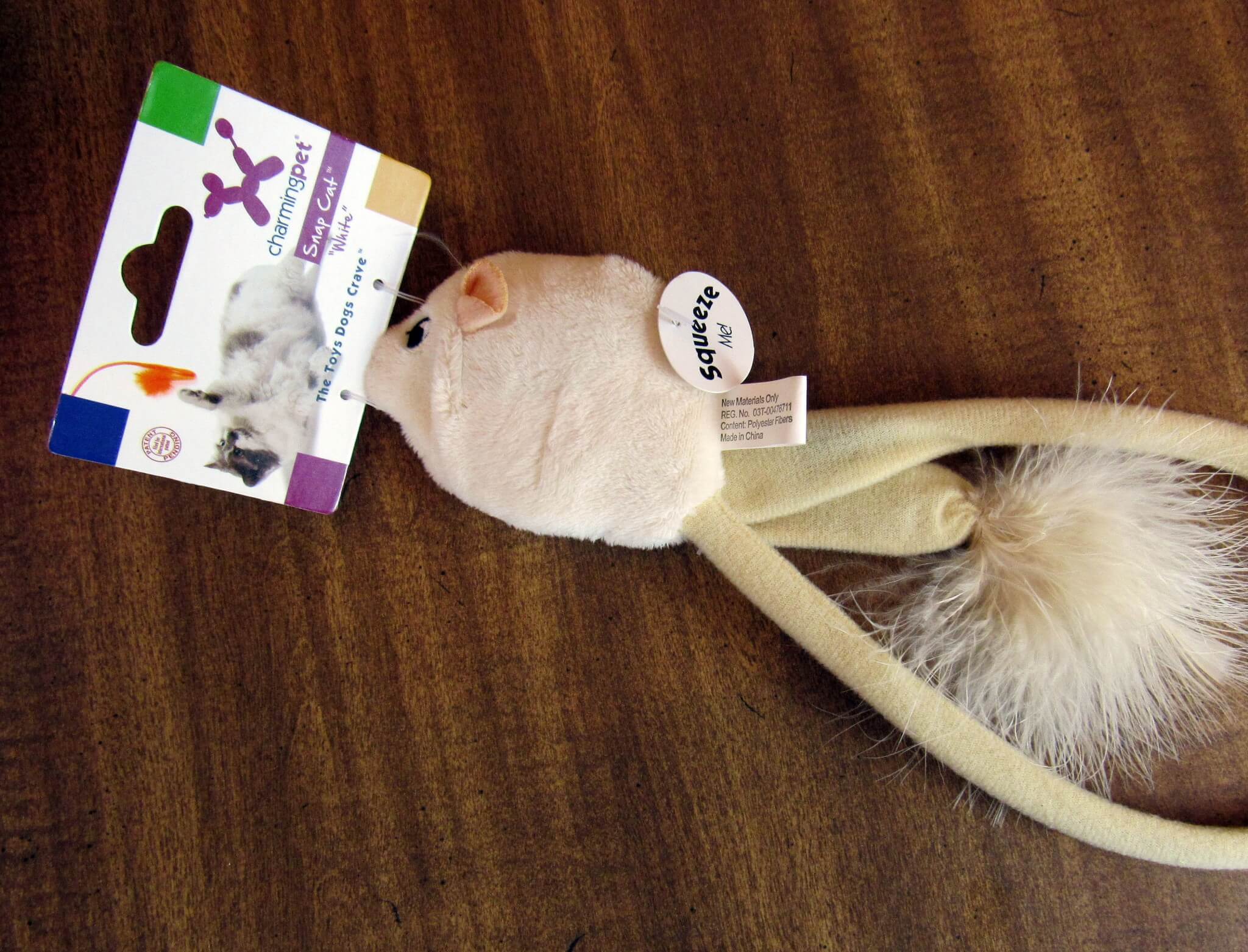 Charming Pet SnapToy - White