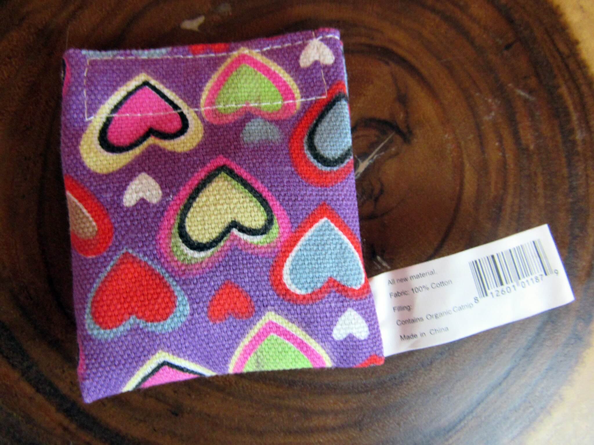 Heart to Heart Catnip Pillow