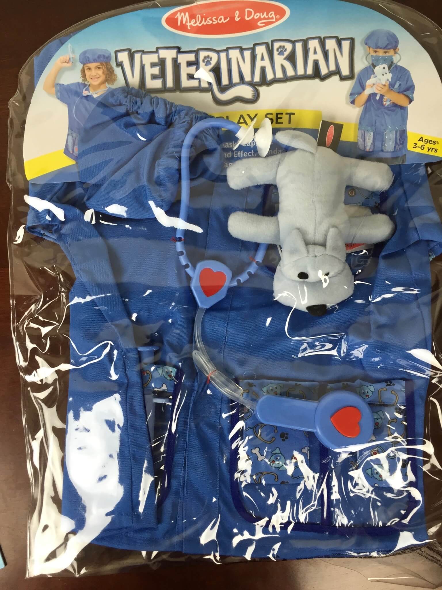 my pretend place dress up box veterinarian 2016 IMG_6828
