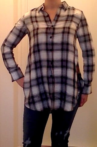 plaid shirt