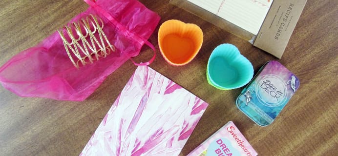 Mission Cute February 2016 Subscription Box Review & Coupon