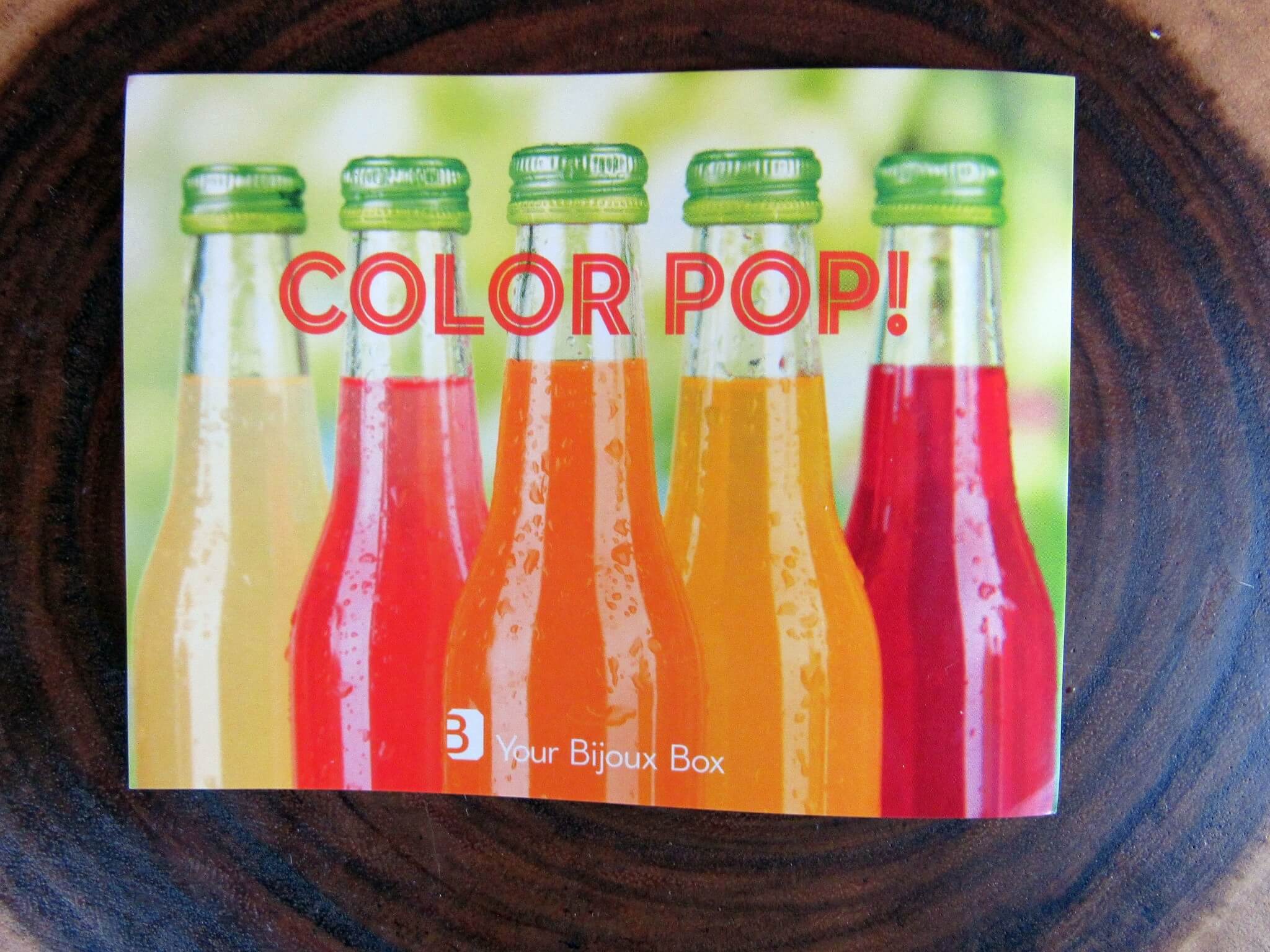 March's theme is Color Pop!