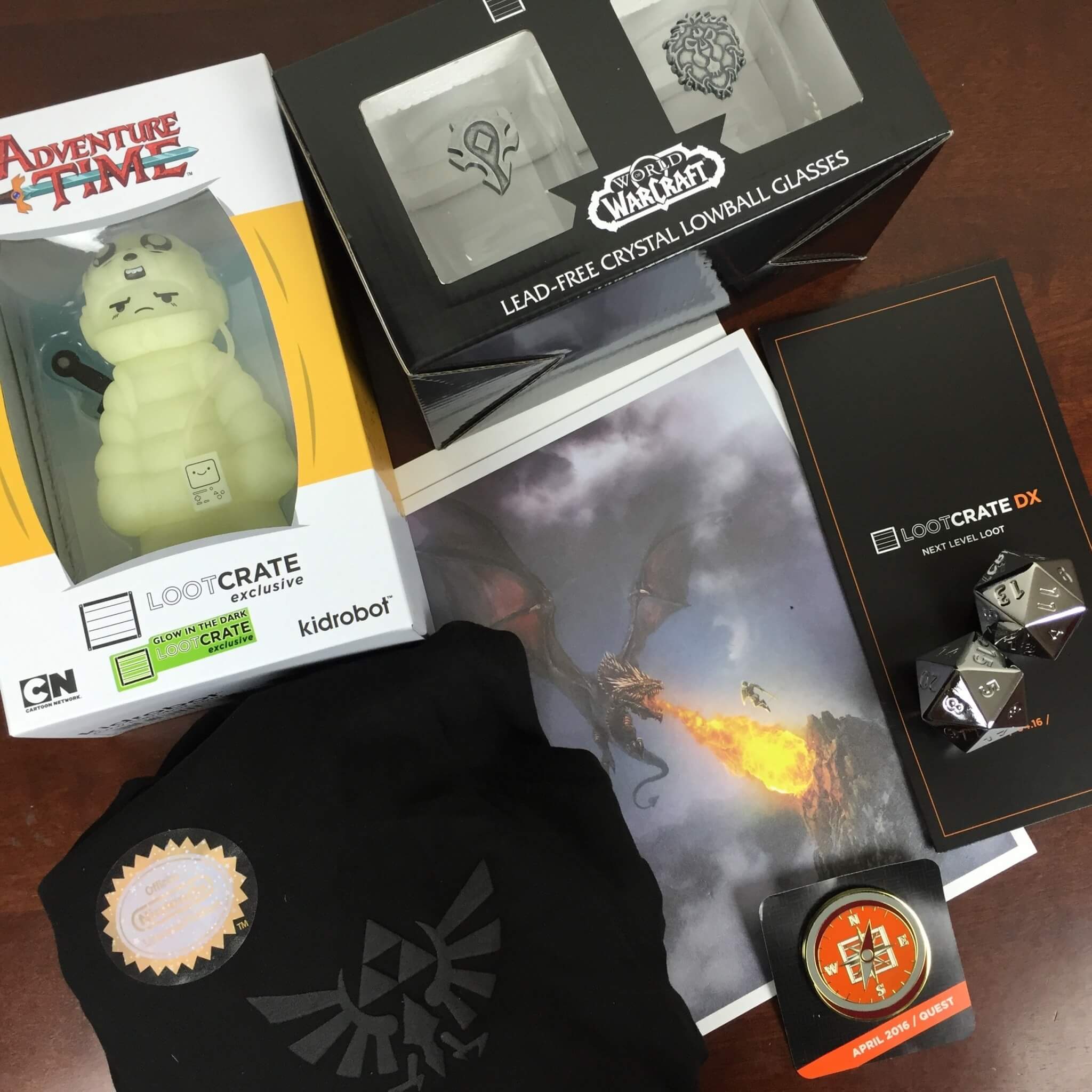 Loot Crate DX April 2016 Subscription Box Review & Coupon