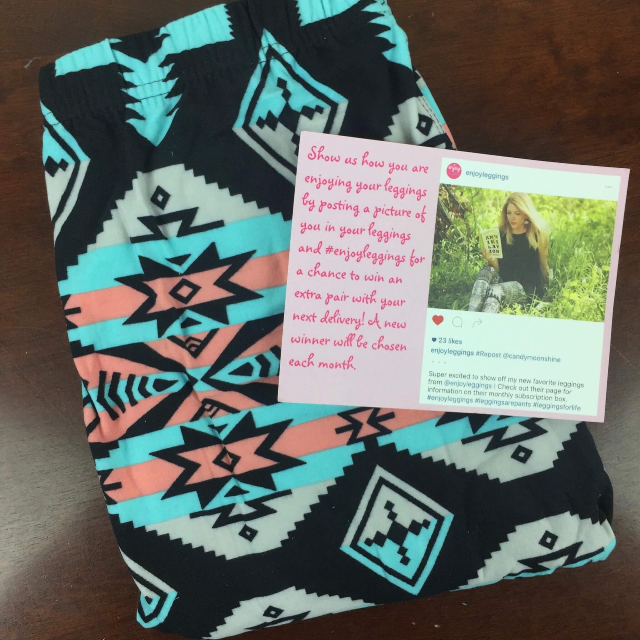Enjoy Leggings Review + 50% Off Coupon – April 2016