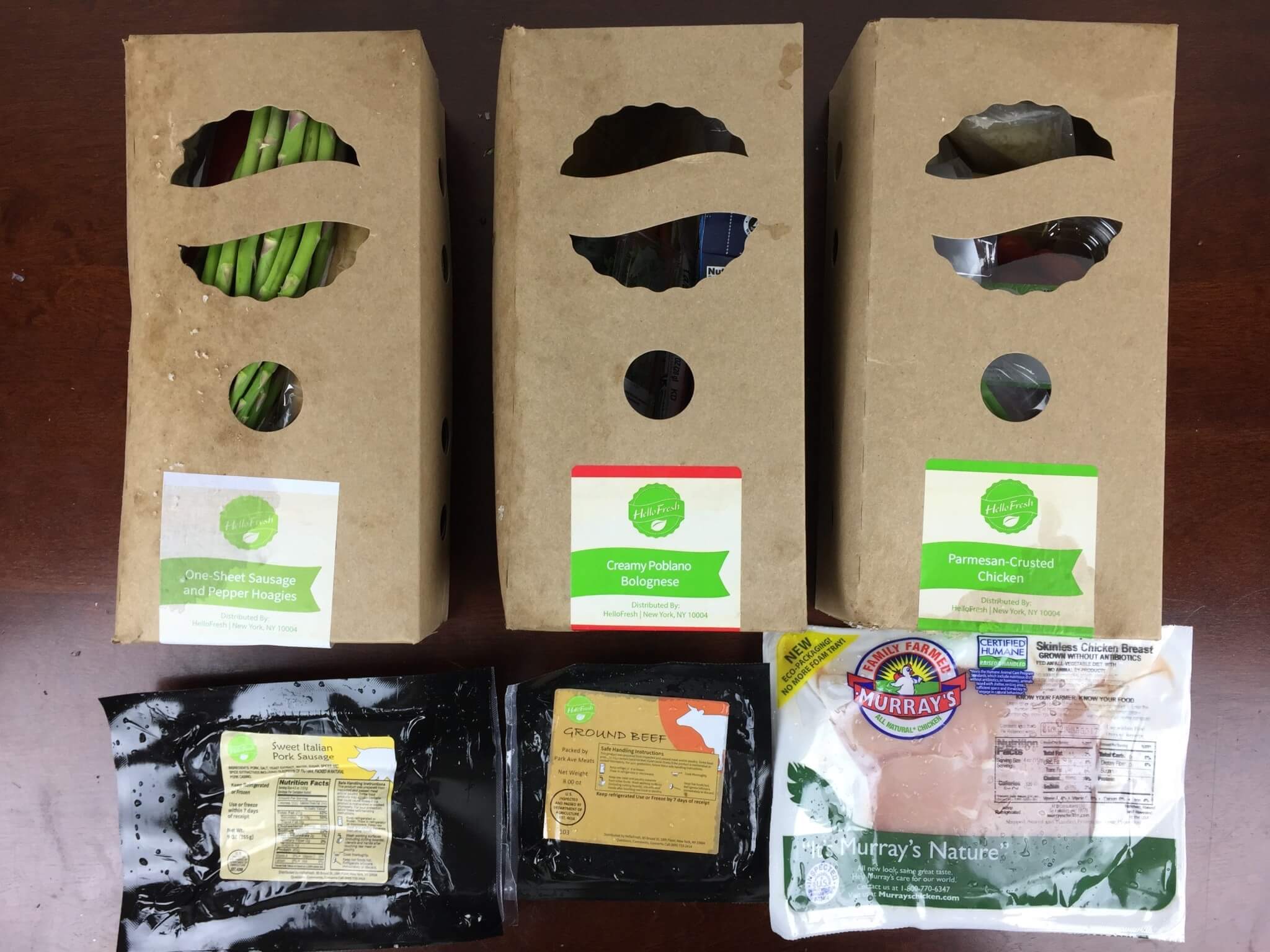 Hello Fresh Box April 2016 review