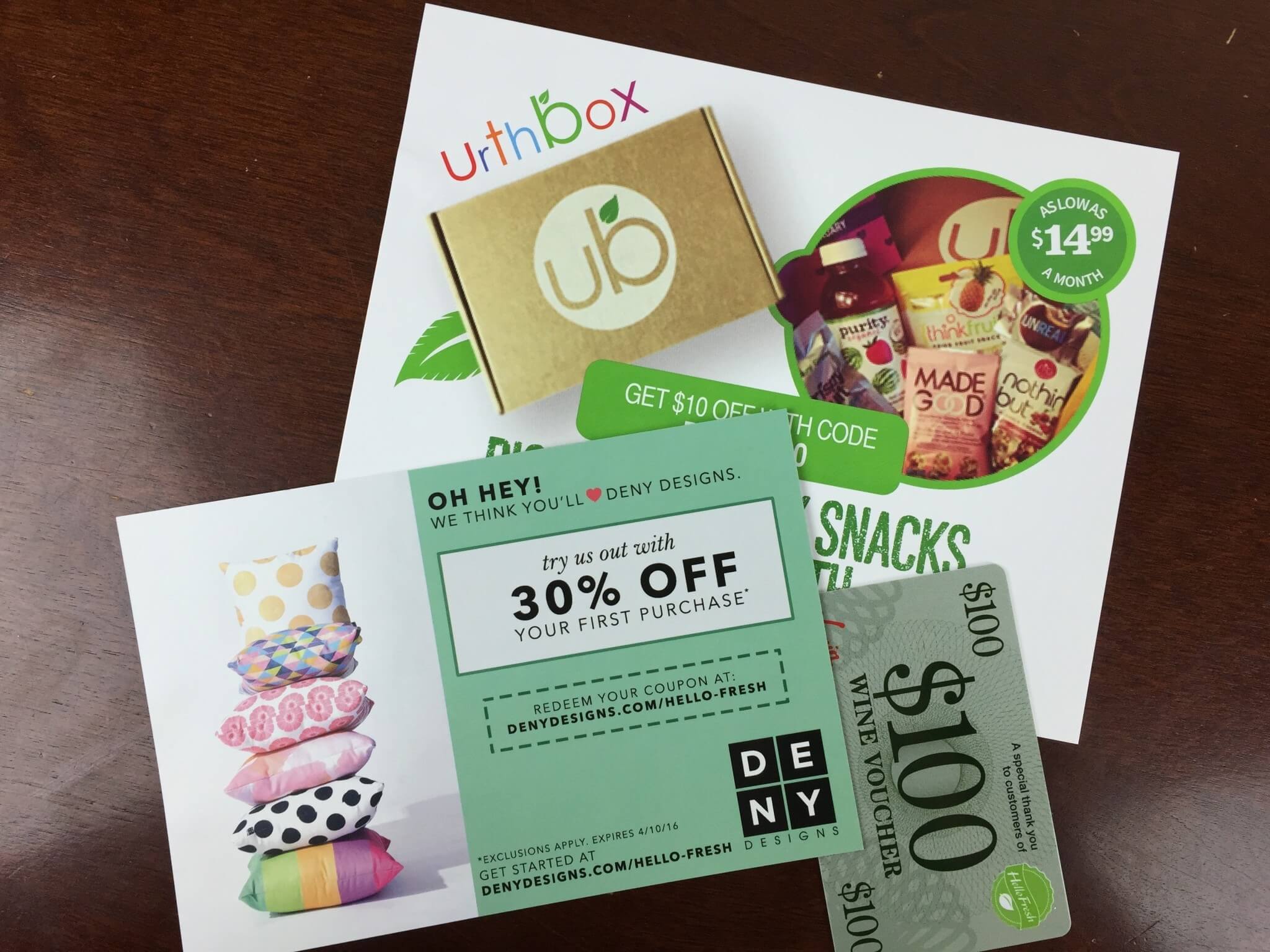 Hello Fresh Box April 2016 (1)