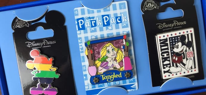 Disney Park Pack April 2016 Subscription Box Review – Pin Trading Edition