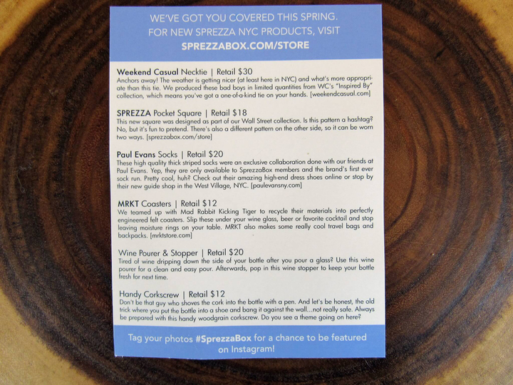 Information Card